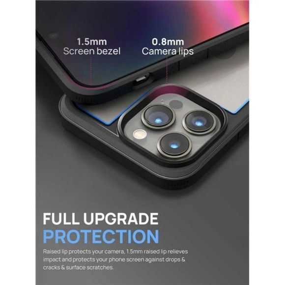 Shockproof Case For iPhone 14 Plus 13 12 11 Pro Max Heavy Duty Slim Clear Cover - Picture 6 of 10